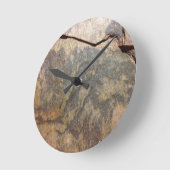 Horloge Ronde Ardoise (Angle)