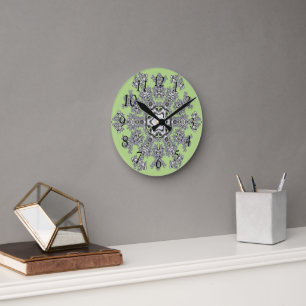 Horloge Ronde Argent