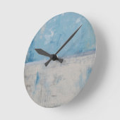 Horloge Ronde Argent Aura (Angle)