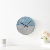 Horloge Ronde Argent Aura (Maison)