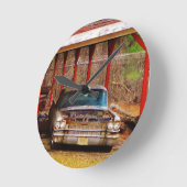 Horloge Ronde Argent Sadan 1963 Deville (Angle)