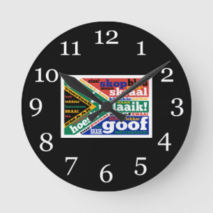 Horloge Ronde Argot et colonialismes sud-africains