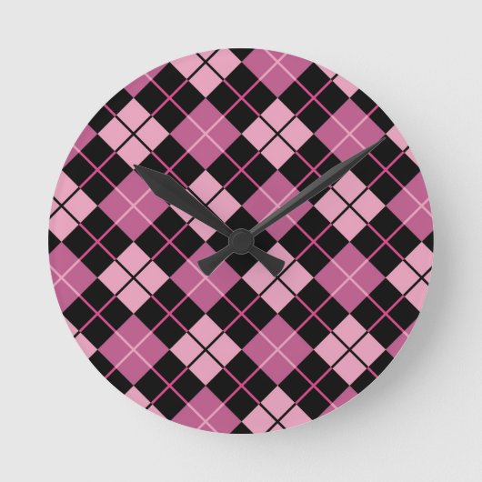 Horloge Ronde Argyle Pattern (Recto)