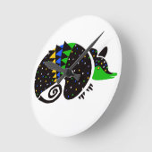 Horloge Ronde Armadillo - 24h/24 (Angle)