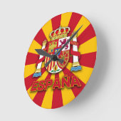 Horloge Ronde Armoiries d'Espana (Angle)