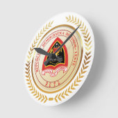 Horloge Ronde Armoiries du Timor oriental (Angle)
