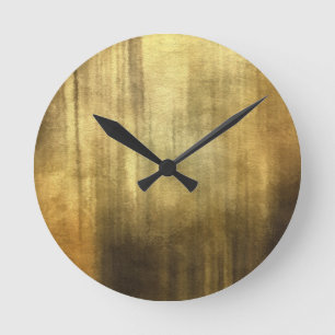 Horloge Ronde arrière - plan abstrait d'aquarelle d'art sur le