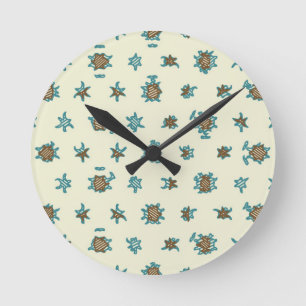 Horloge Ronde Arrière - plan abstrait de Digitals. Motif
