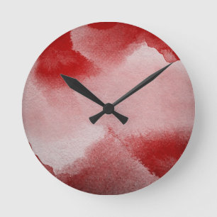 Horloge Ronde arrière - plan abstrait de peinture