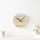 Horloge Ronde Arrière - plan d'art d'aquarelle, texture (Maison)