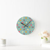 Horloge Ronde arrière - plan de bébé (Maison)