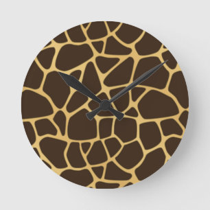 Horloge Ronde Arrière - plan repéré par girafe