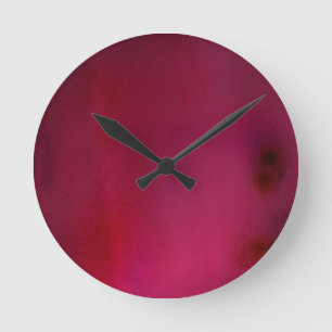 Horloge Ronde Arrière - plan rose