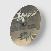 Horloge Ronde Arrivée - et de nouveau, assiette de "L'Avent (Angle)