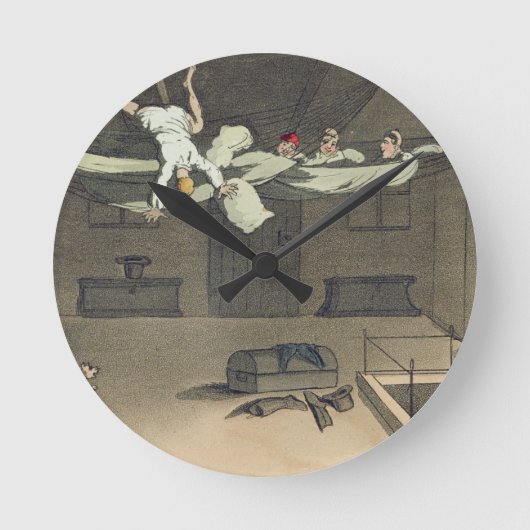 Horloge Ronde Arrivée - et de nouveau, assiette de "L'Avent (Recto)