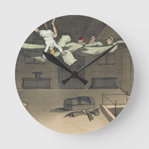 Horloge Ronde Arrivée - et de nouveau, assiette de "L'Avent