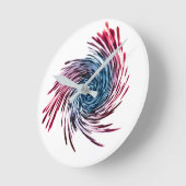 HORLOGE RONDE ART  (Angle)