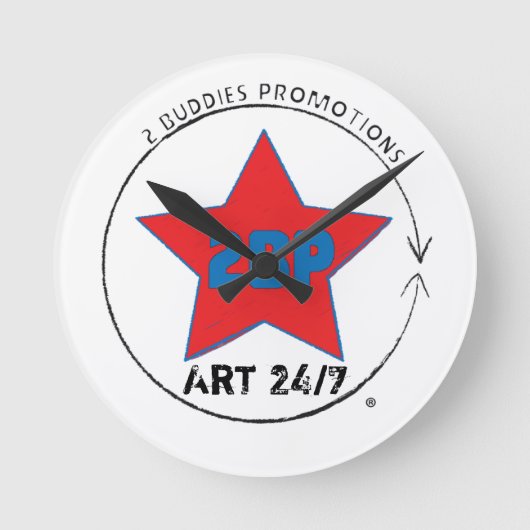 Horloge Ronde Art 24/7 (Recto)