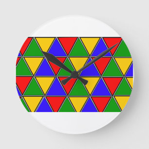Horloge Ronde Art africain nubien – Héritage, fierté africaine