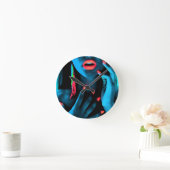 Horloge Ronde Art au néon (Maison)