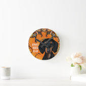 HORLOGE RONDE ART AUSTRALIEN (Maison)