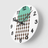 Horloge Ronde Art circulaire (Angle)