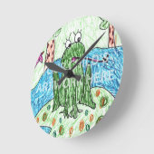 Horloge Ronde Art Clock 21,95 $ (Angle)