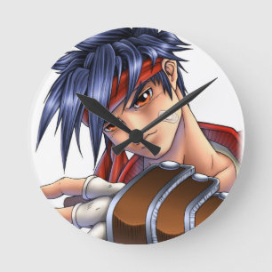 Horloge Ronde Art de fan de jeu vidéo