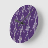 Horloge Ronde Art déco (Angle)