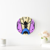 Horloge Ronde Art deco design (Maison)