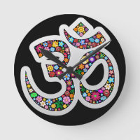 Art du symbole floral Namaste