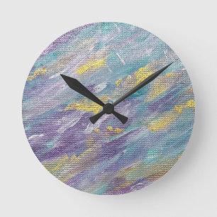 Horloge Ronde Art moderne Quiet Reign