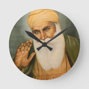 Horloge Ronde Art sikh/symbole