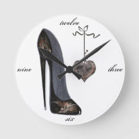 Art stylet noir de chaussure et de coeur