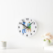 Horloge Ronde Artiste (Maison)