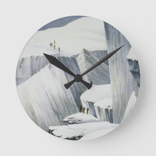 Horloge Ronde Ascending Cliff, from 'A Narrative of an Ascent (Recto)