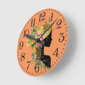 Horloge Ronde Ascot Lady (Angle)