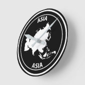 Horloge Ronde Asie (Angle)