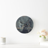 Horloge Ronde Assemblage de maçons libres avant l'initiation d'u (Maison)