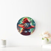 Horloge Ronde assistant cat (Maison)