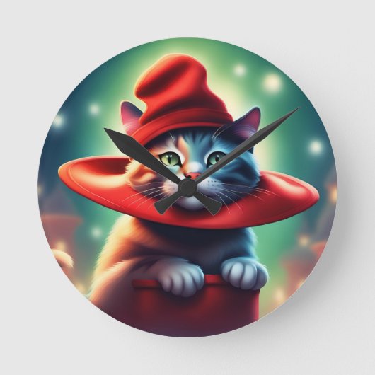 Horloge Ronde assistant cat (Recto)
