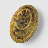 Horloge Ronde Astrolabe antique (Angle)