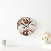Horloge Ronde Astronaut Sloth (Maison)