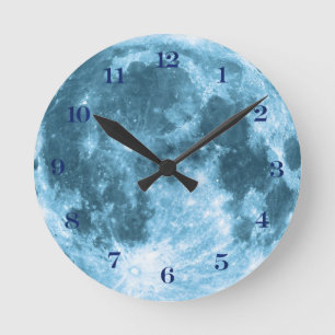 Horloge Ronde Astronomie de l'espace astronaute nurserie Lune
