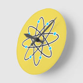 Horloge Ronde Atom (Angle)