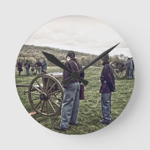 Horloge Ronde Attente