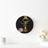 Horloge Ronde Attraction florale (Maison)