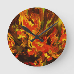 Horloge Ronde Au vent de l'amour