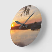 HORLOGE RONDE AUCUN MOT (Angle)