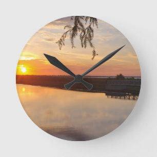 HORLOGE RONDE AUCUN MOT